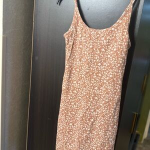 Old Navy Floral Brown Mini Dress
